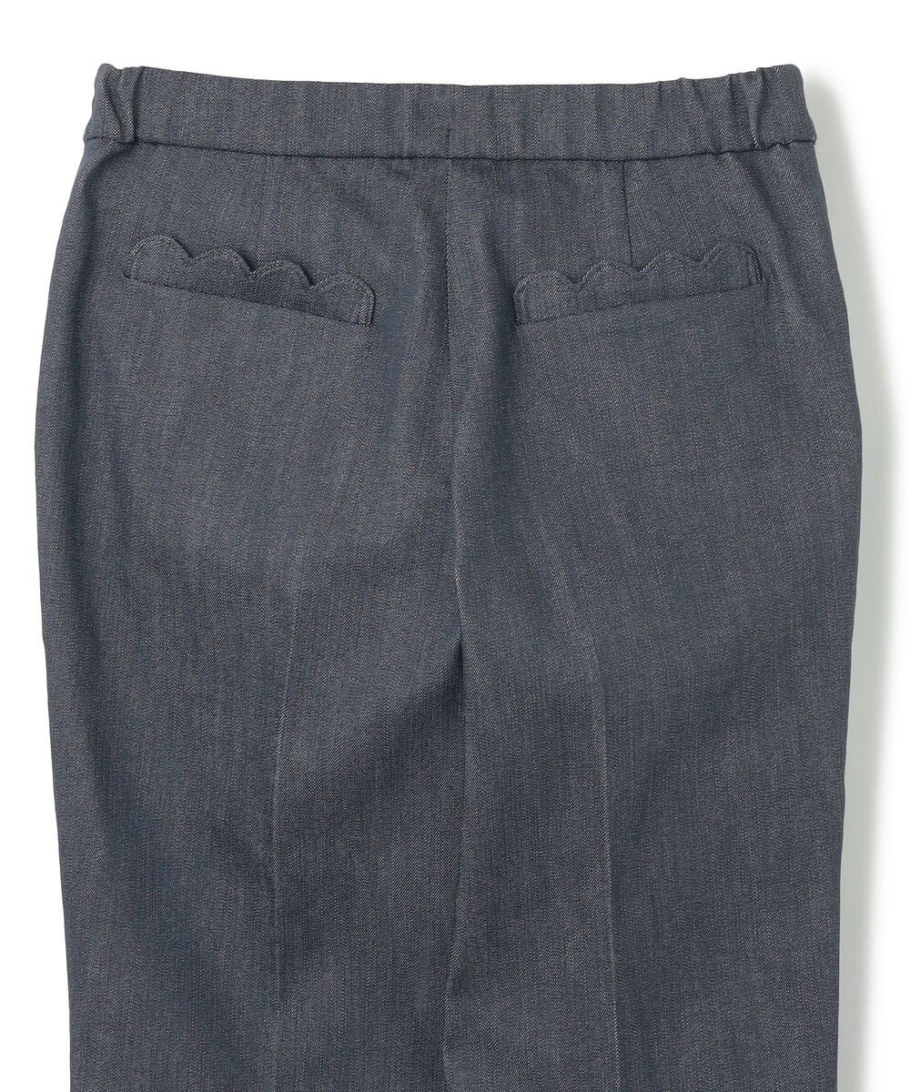 TOCCA 【洗える】SCALLOP DENIM パンツ 