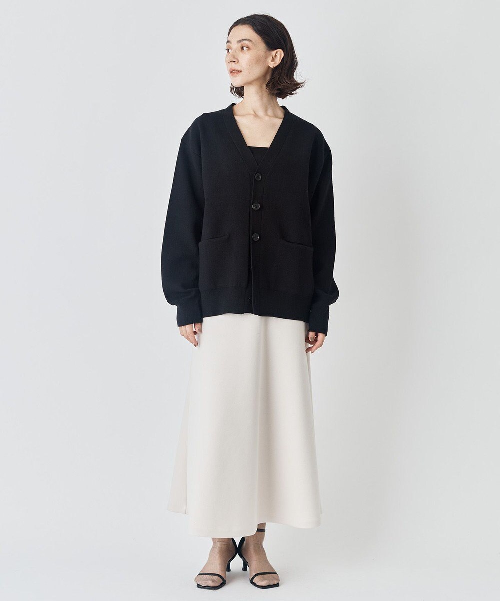 UNFILO MENS 【男女兼用/新色追加】スウェットライク ニットカーディガン [24年秋冬商品] 