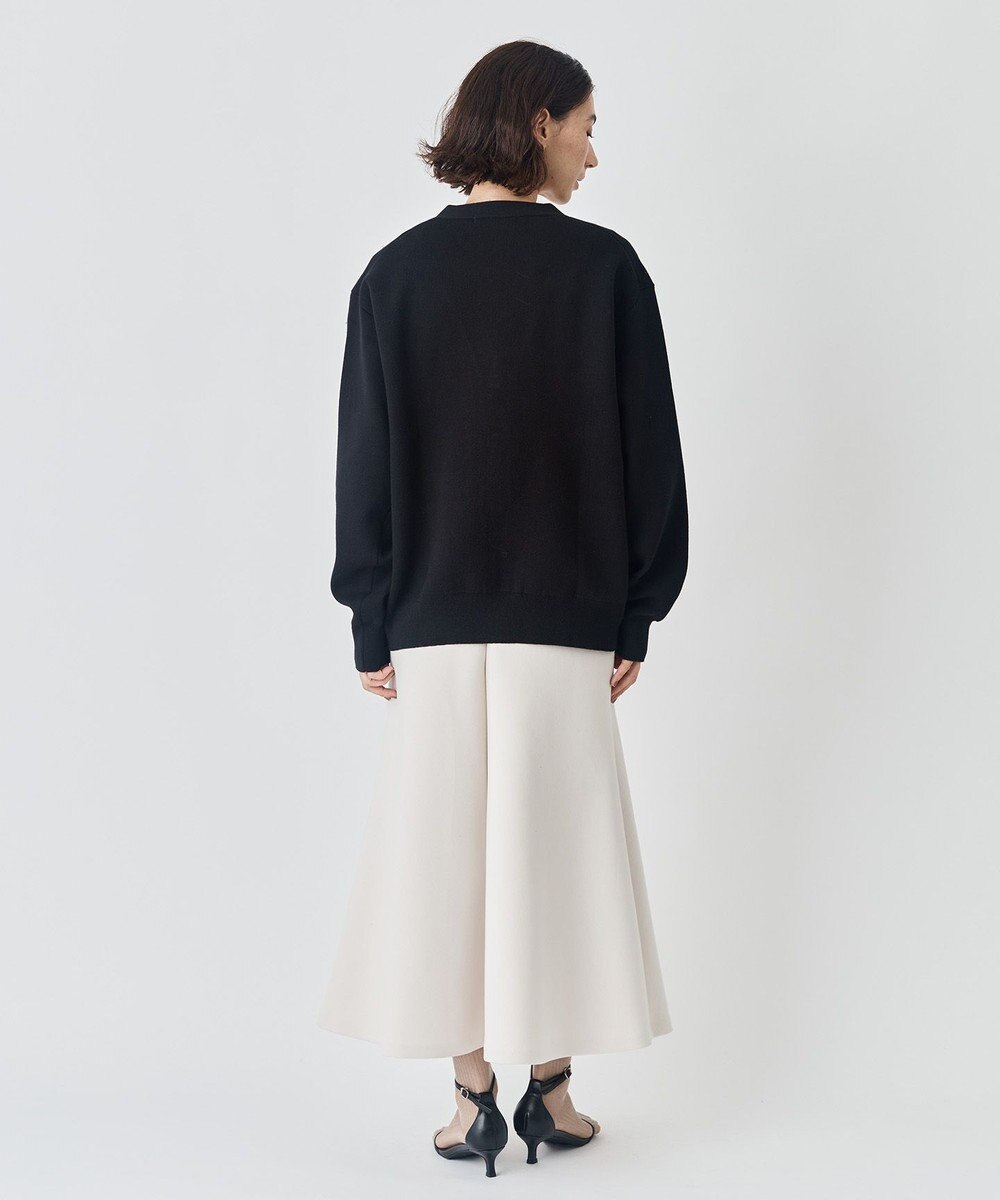 UNFILO MENS 【男女兼用/新色追加】スウェットライク ニットカーディガン [24年秋冬商品] 