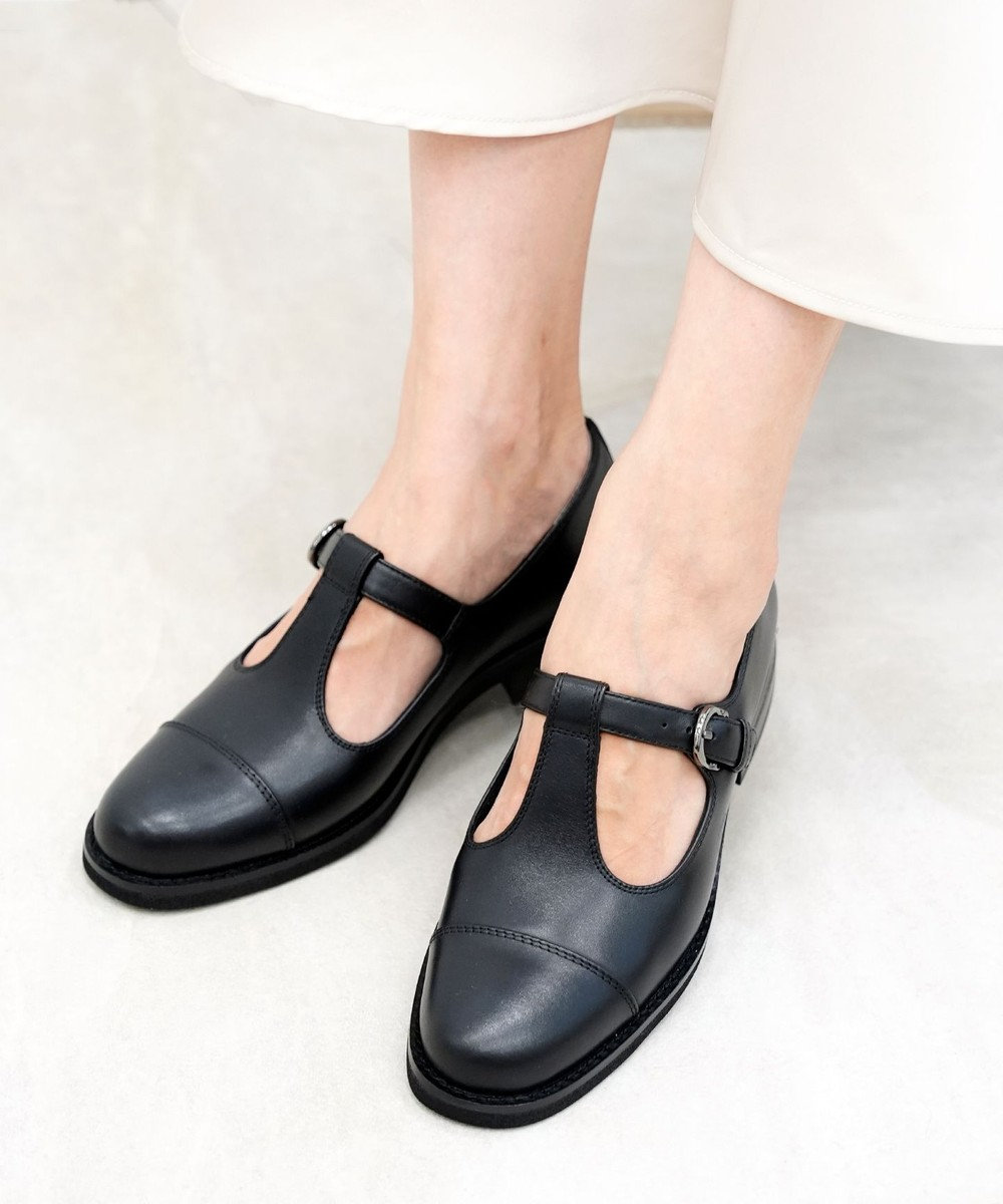 APOM イタリアンカーフ Tストラップシューズ 30 