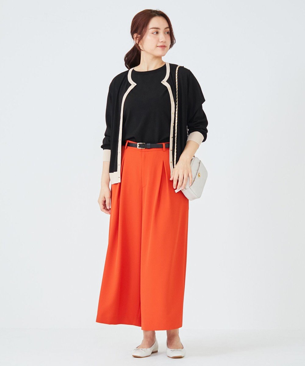 23区 L 【Lサイズ限定】ハイストレッチツイル パンツ 