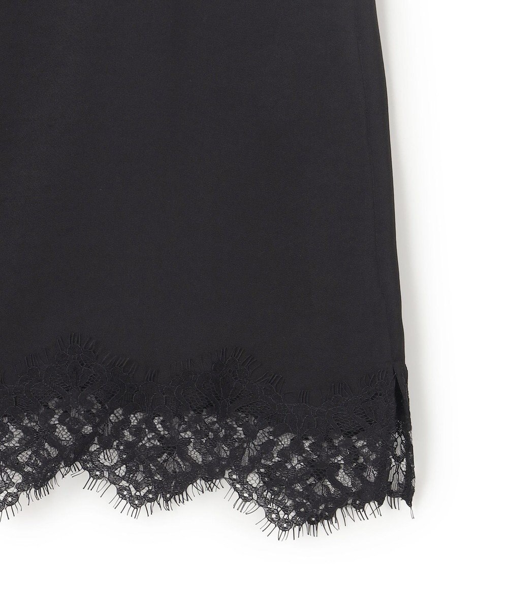 23区 L 【先行予約】サテンレースキャミソール 