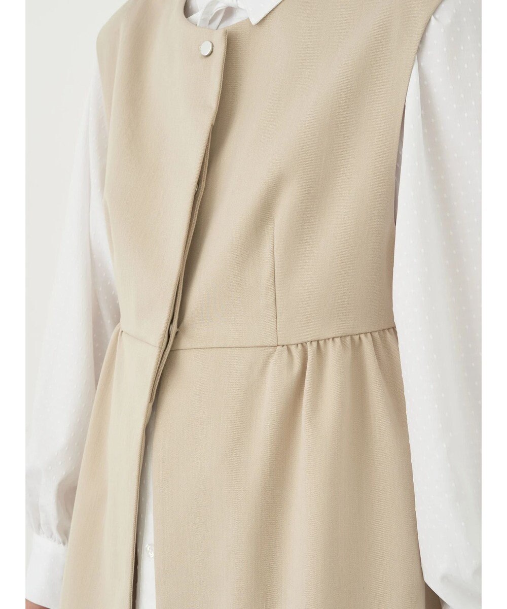 earth music&ecology ペプラムジレ 