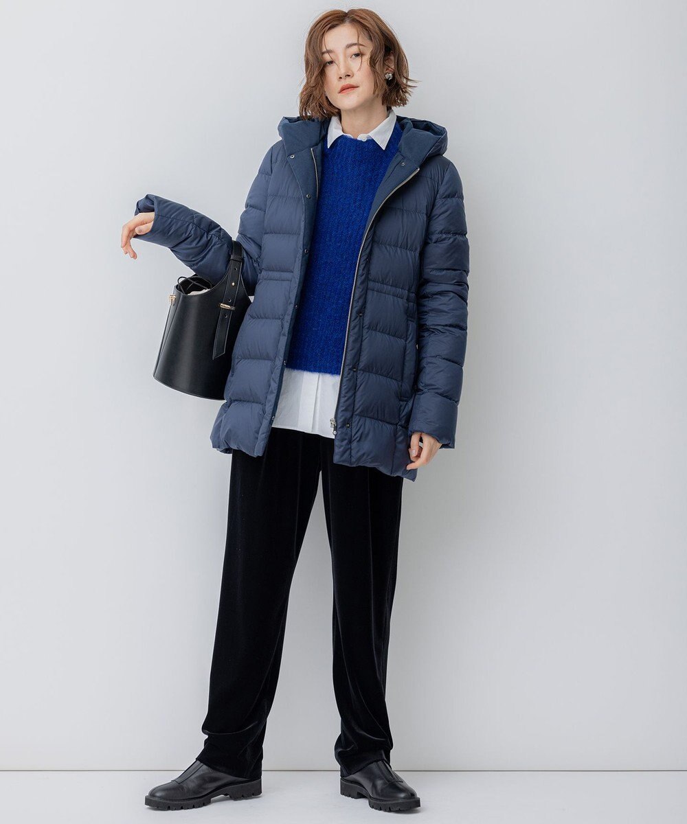 23区 L 【洗える】CANCLINI バンドカラー シャツ 