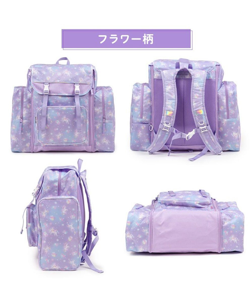 Mother garden マザーガーデン ユニコーン トラベル リュック 《フラワー柄》 