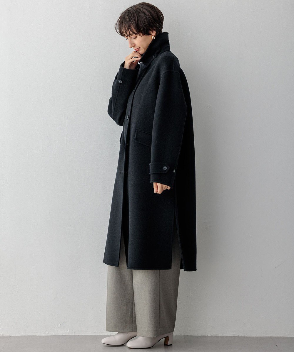 23区 L MANTECOPureリバー ロングコート 