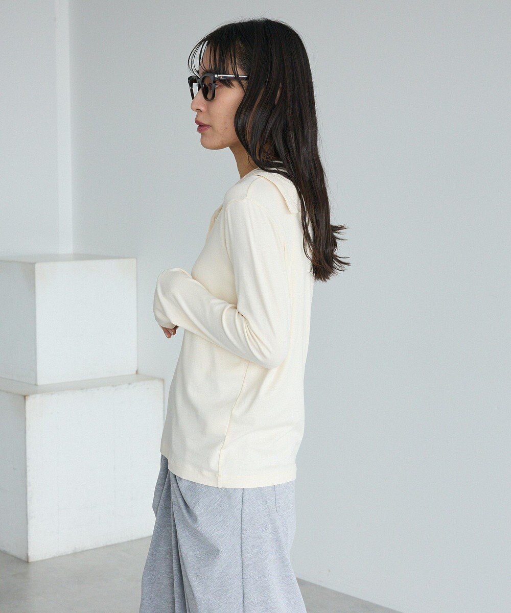 CRAFT STANDARD BOUTIQUE ハイネックハーフボタンプルオーバー 