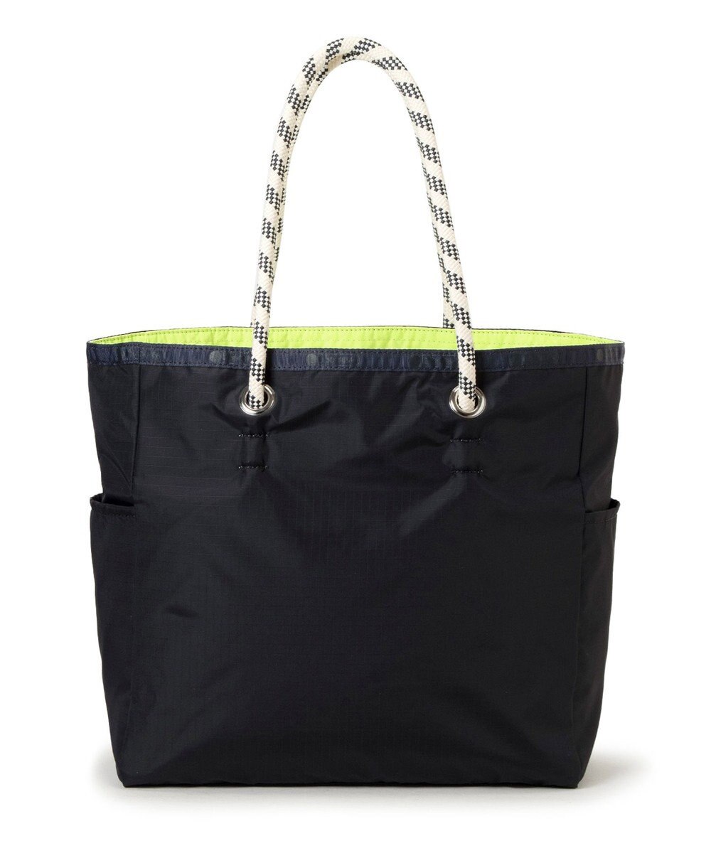 LeSportsac ML 2 WAY TOTE /2ウェイディープシーブルー/ライム 