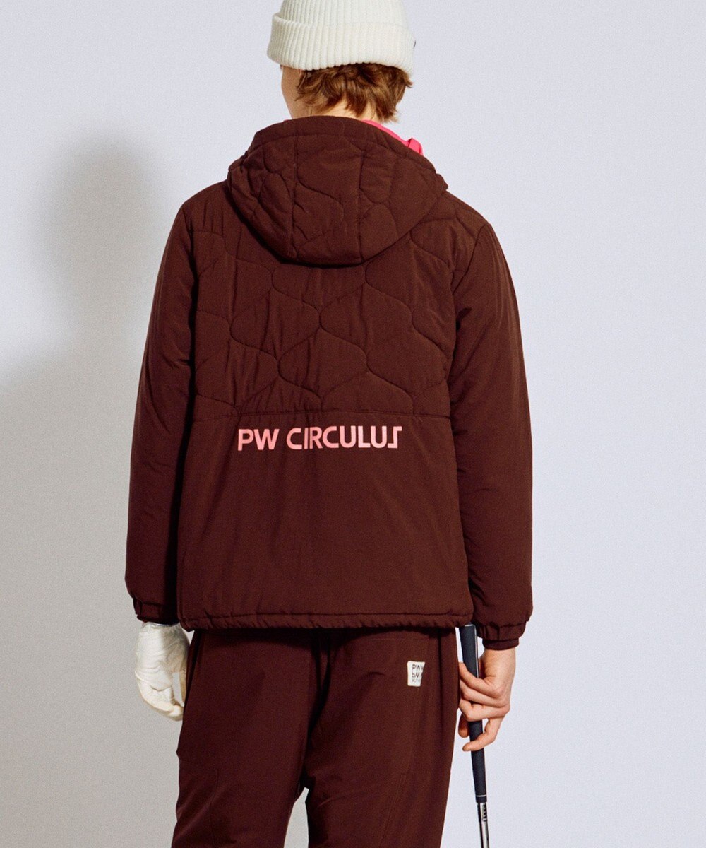 PW CIRCULUS 【撥水加工 / ストレッチ】【MEN】キルティング中綿ブルゾン ゴルフ 