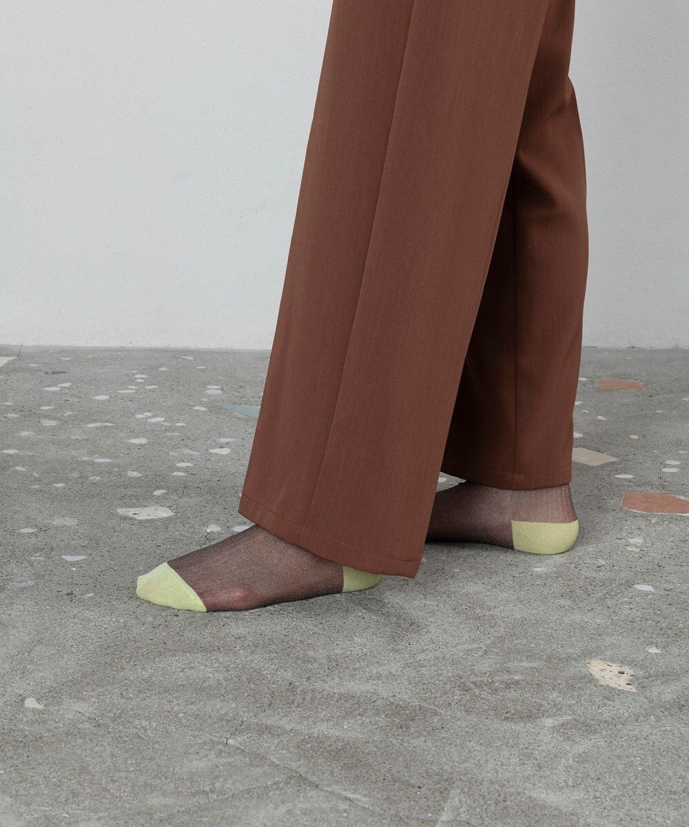 TRICOTE シアーリブソックス 