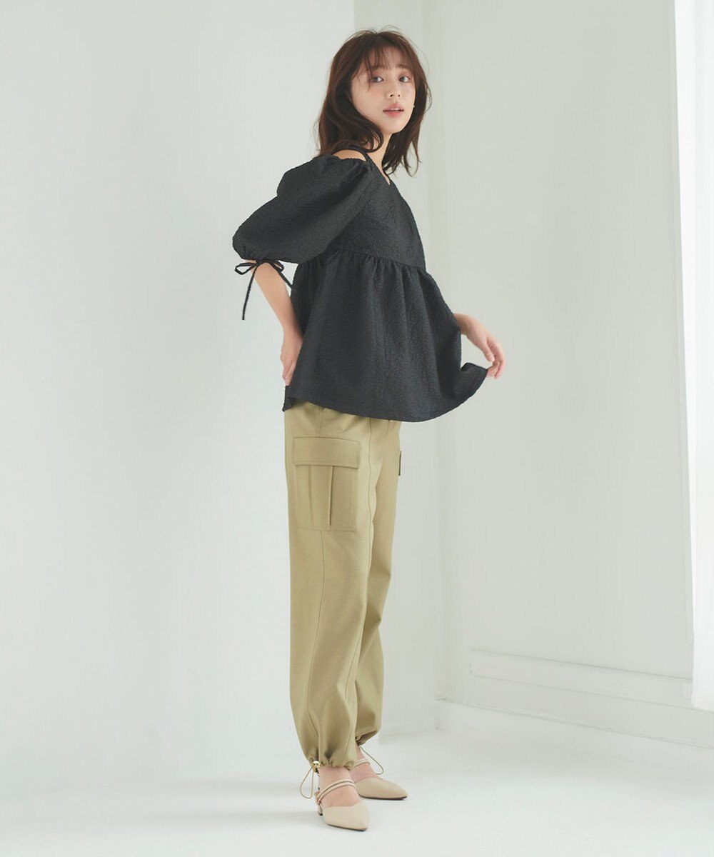 Feroux 【ONWARD CROSSET MAG掲載】パラシュートカーゴ パンツ 