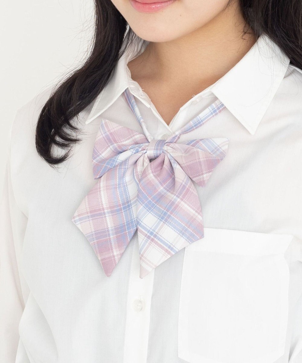WEGO 【SCHOOLITEM】チェックスクールリボン 