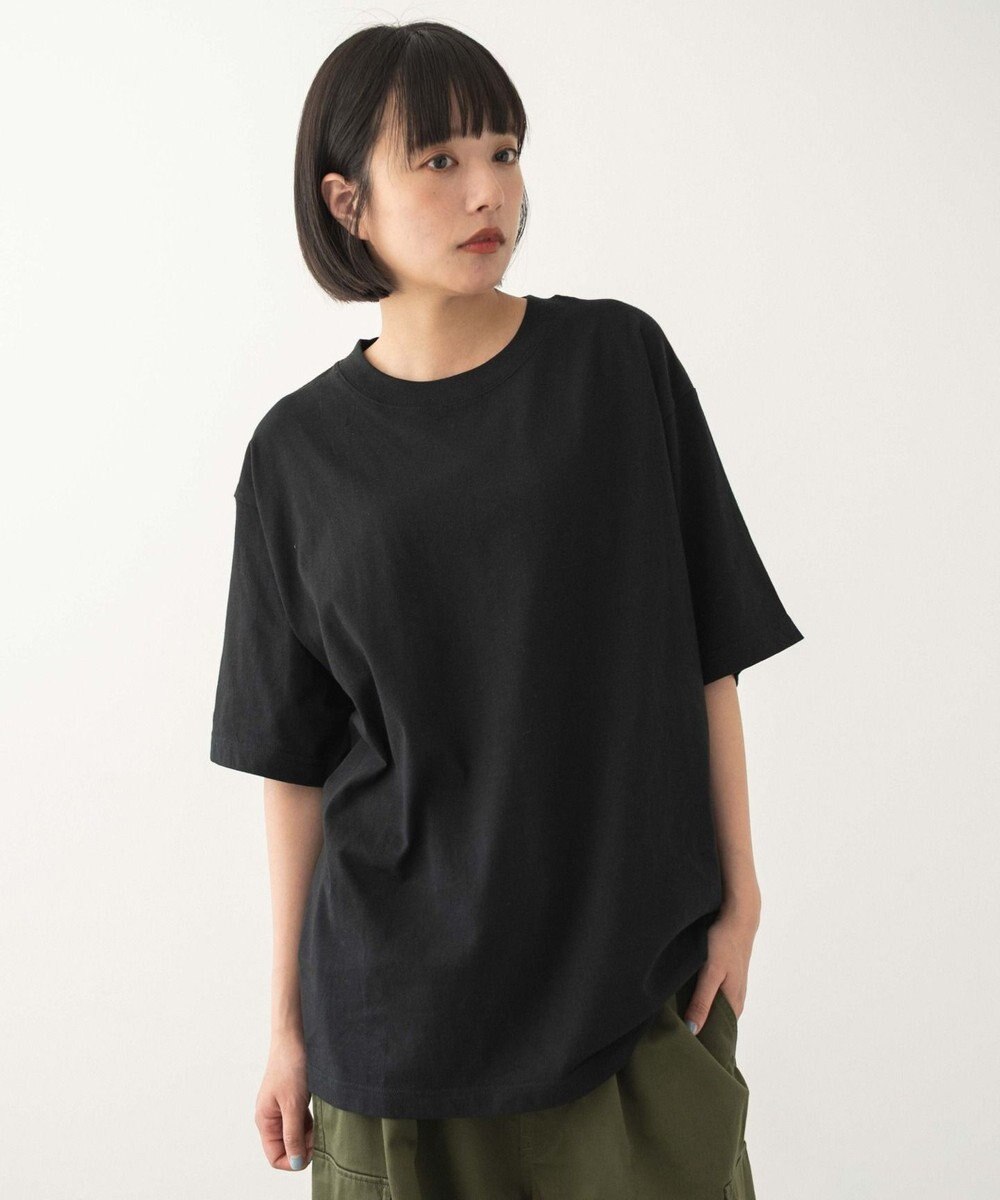 WEGO 【ユニセックス着用ITEM/MLサイズ展開/綿100%】リラックスフィットコットンT（SS） 