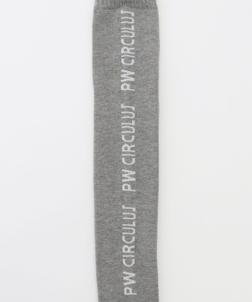 PW CIRCULUS 【WOMEN】【土踏まずをサポート】ロゴ ニーハイ ソックス 