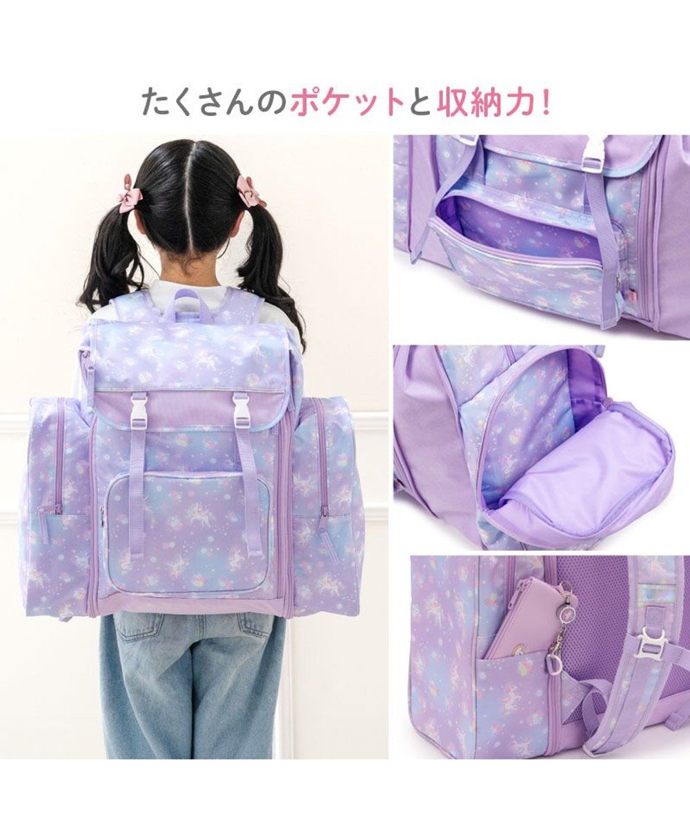 Mother garden マザーガーデン ユニコーン トラベル リュック 《フラワー柄》 