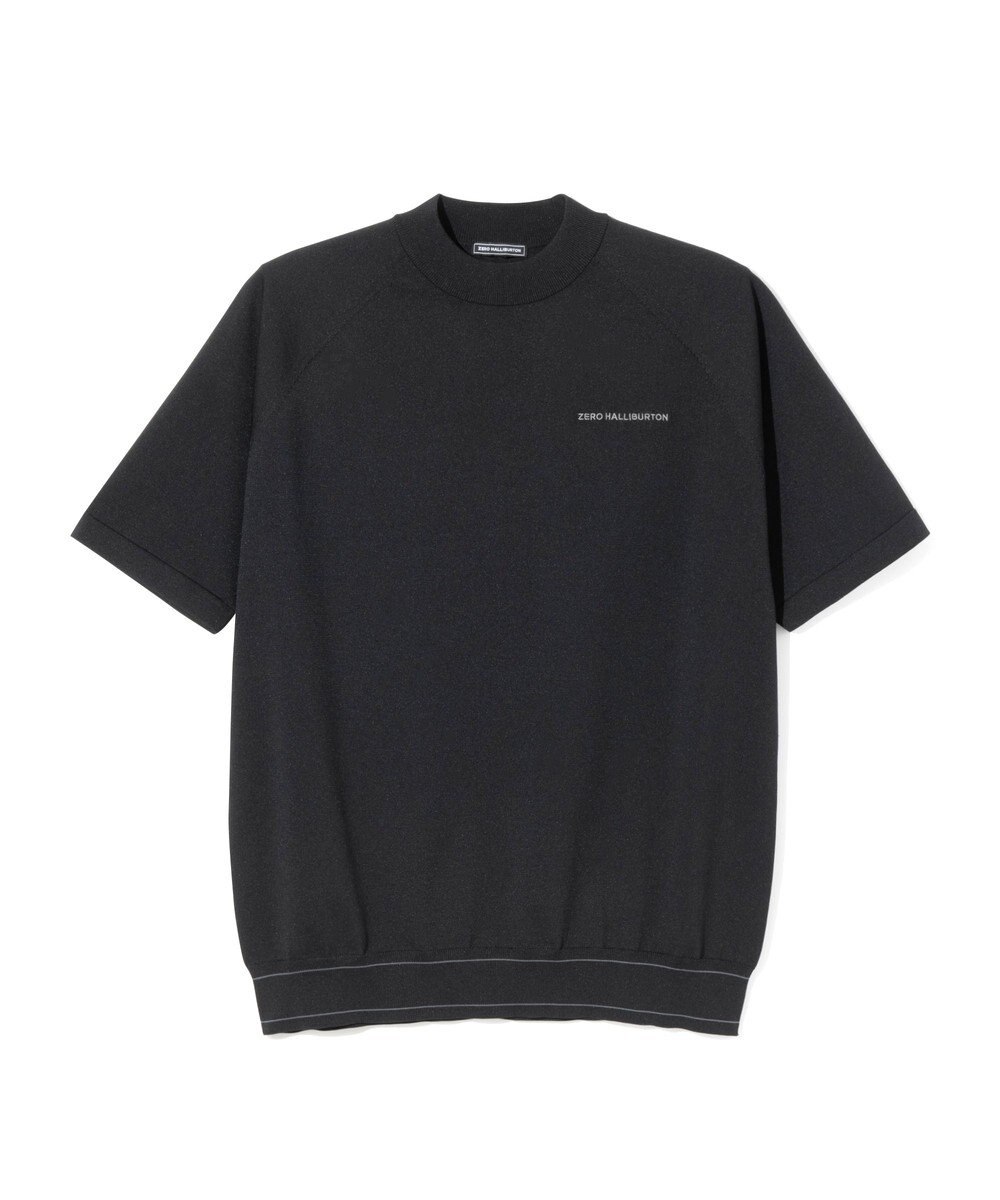 ZERO HALLIBURTON メタルロゴモックネックニットTシャツ ZHG-M6S9b 85196 