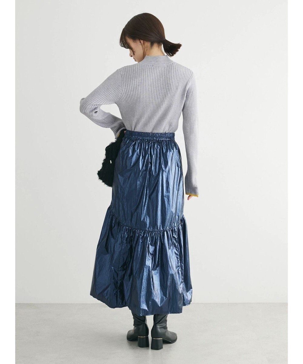 Green Parks ・ＥＬＥＮＣＡＲＥ　ＤＵＥ　メタリックティアードスカート 