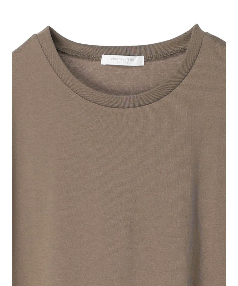 Green Parks 裾切り替えＴＥＥワンピース 