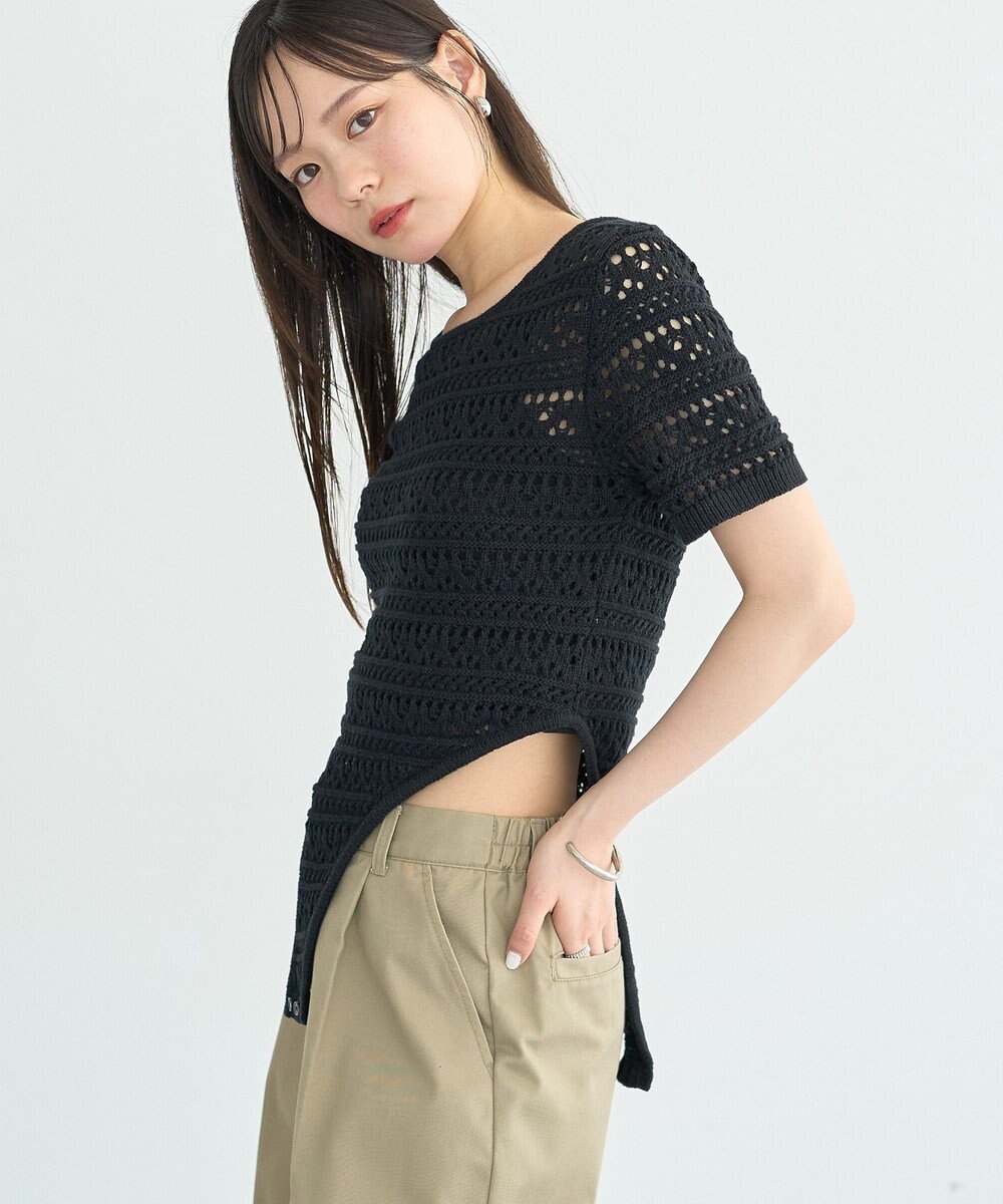 earth music&ecology クロエシェボディニットスーツ 