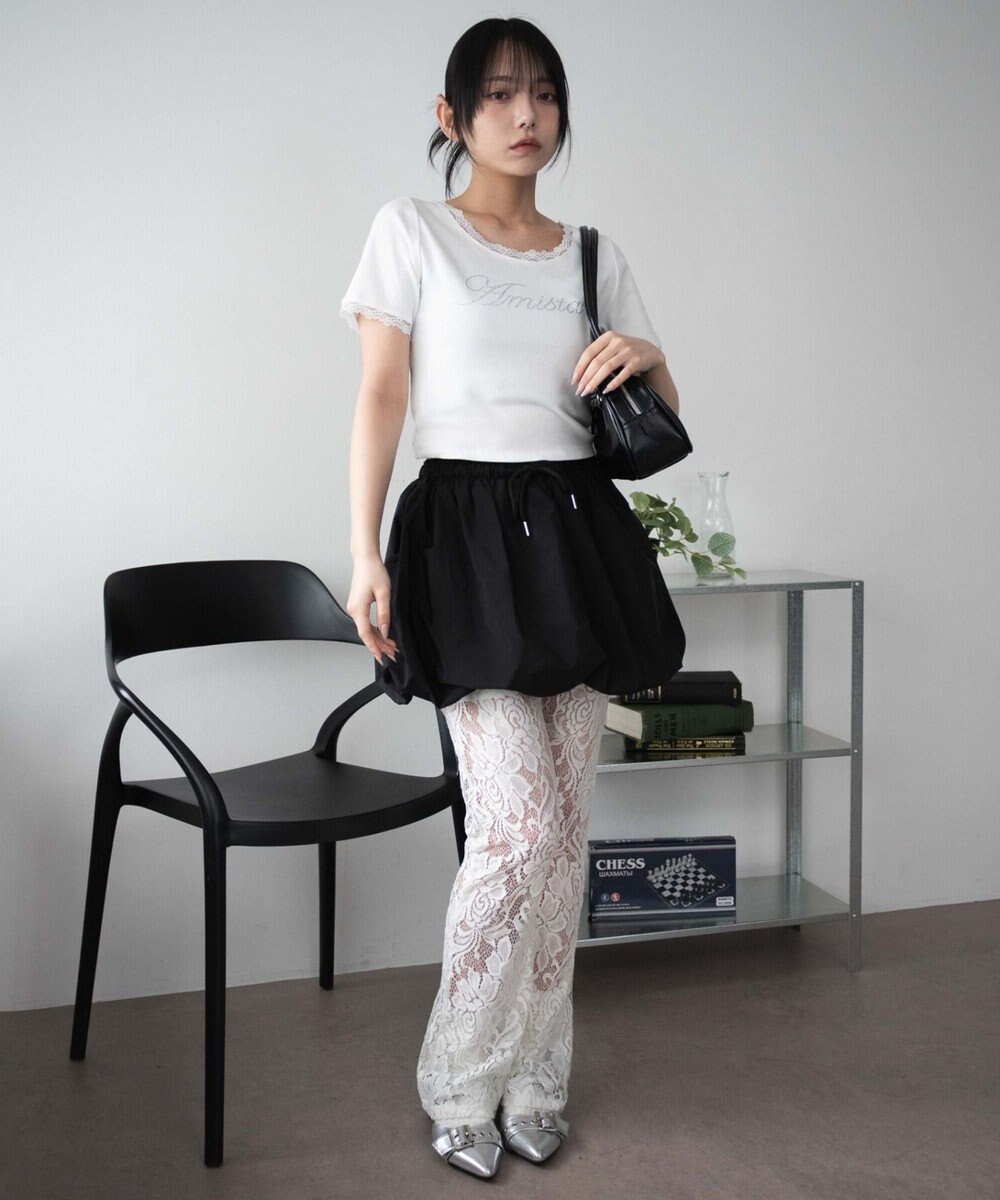 WEGO ロゴレースちびT 