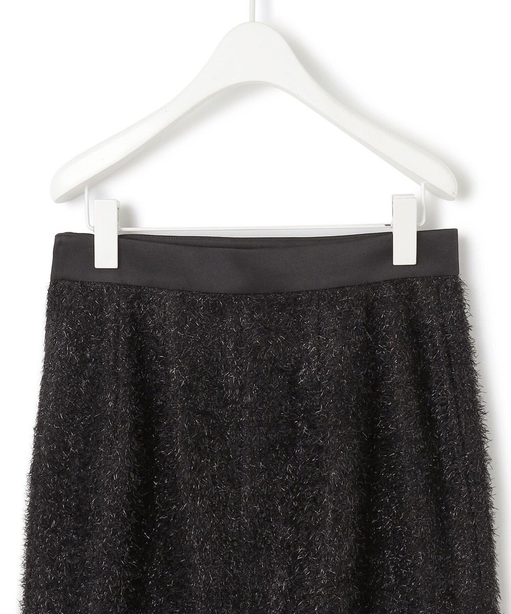 ICB L ルレックスヘアリージャカード ナロースカート 