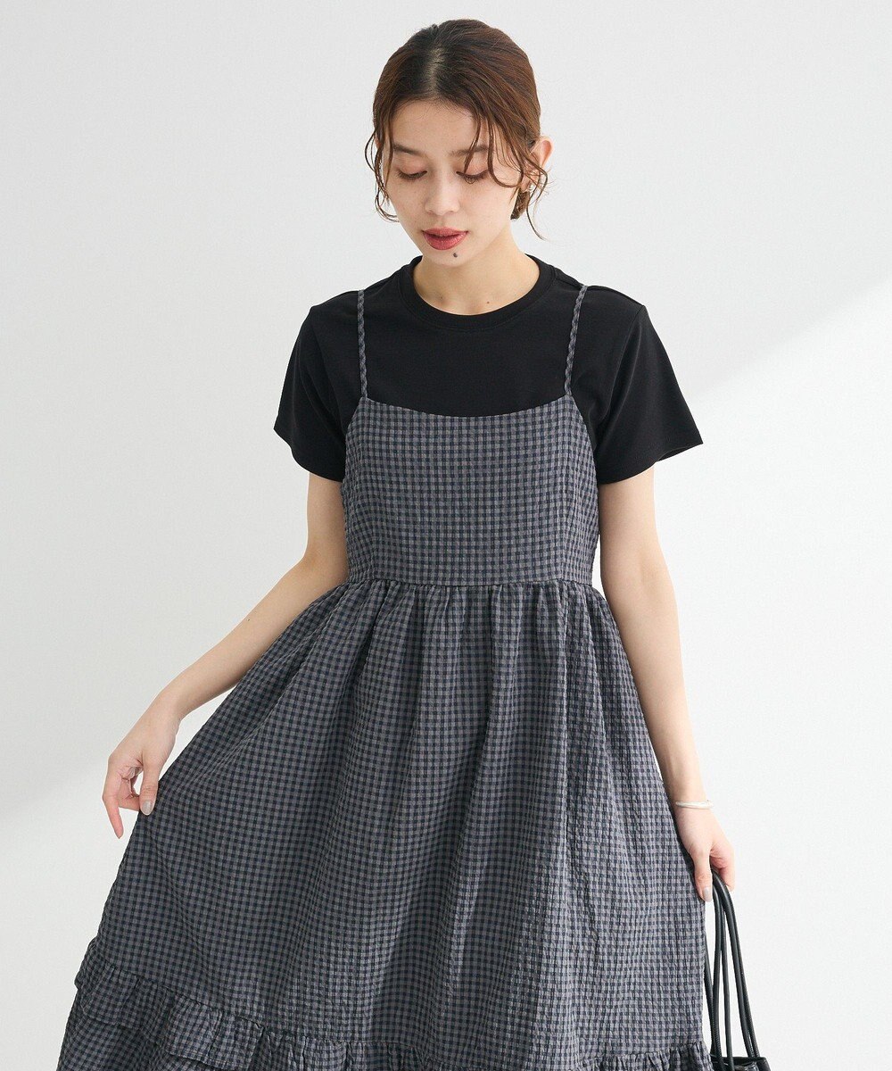 Green Parks ・ＥＬＥＮＣＡＲＥ　ＤＵＥ　ギンガムキャミワンピース 