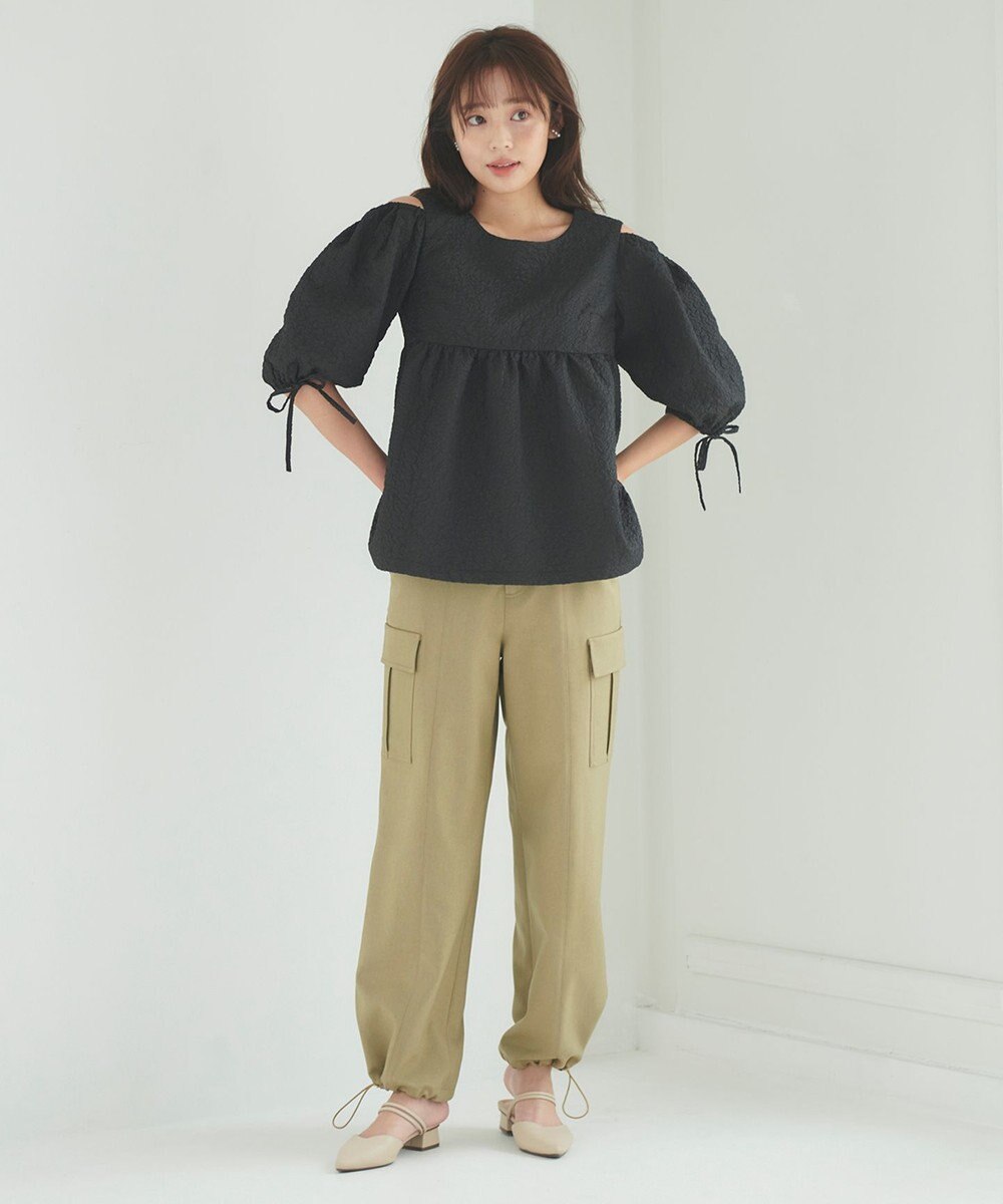 Feroux 【ONWARD CROSSET MAG掲載】パラシュートカーゴ パンツ 