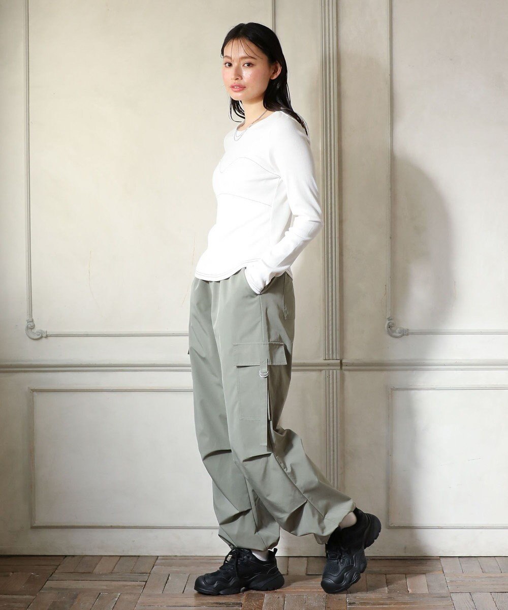 Green Parks ・ＳＵＧＡＲ　ＳＰＯＯＮ　ビスチェラインリブロンＴＥＥ 