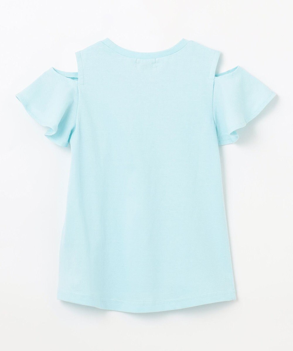 ANY KIDS 接触冷感 しろくま オフショルダー Tシャツ 