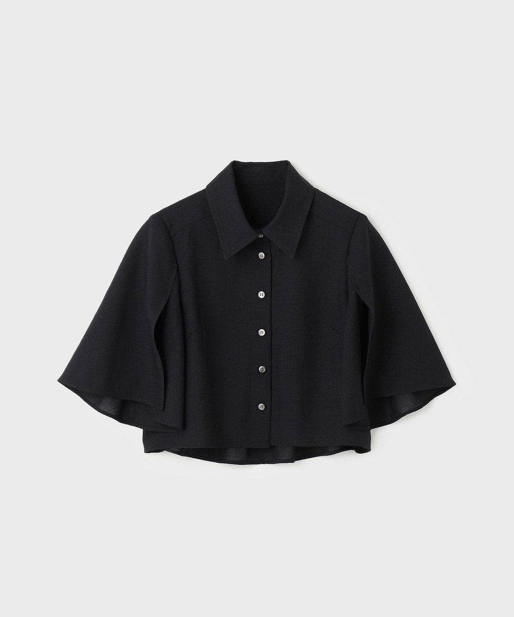 GRACE CONTINENTAL フレアスリーブシャツ 