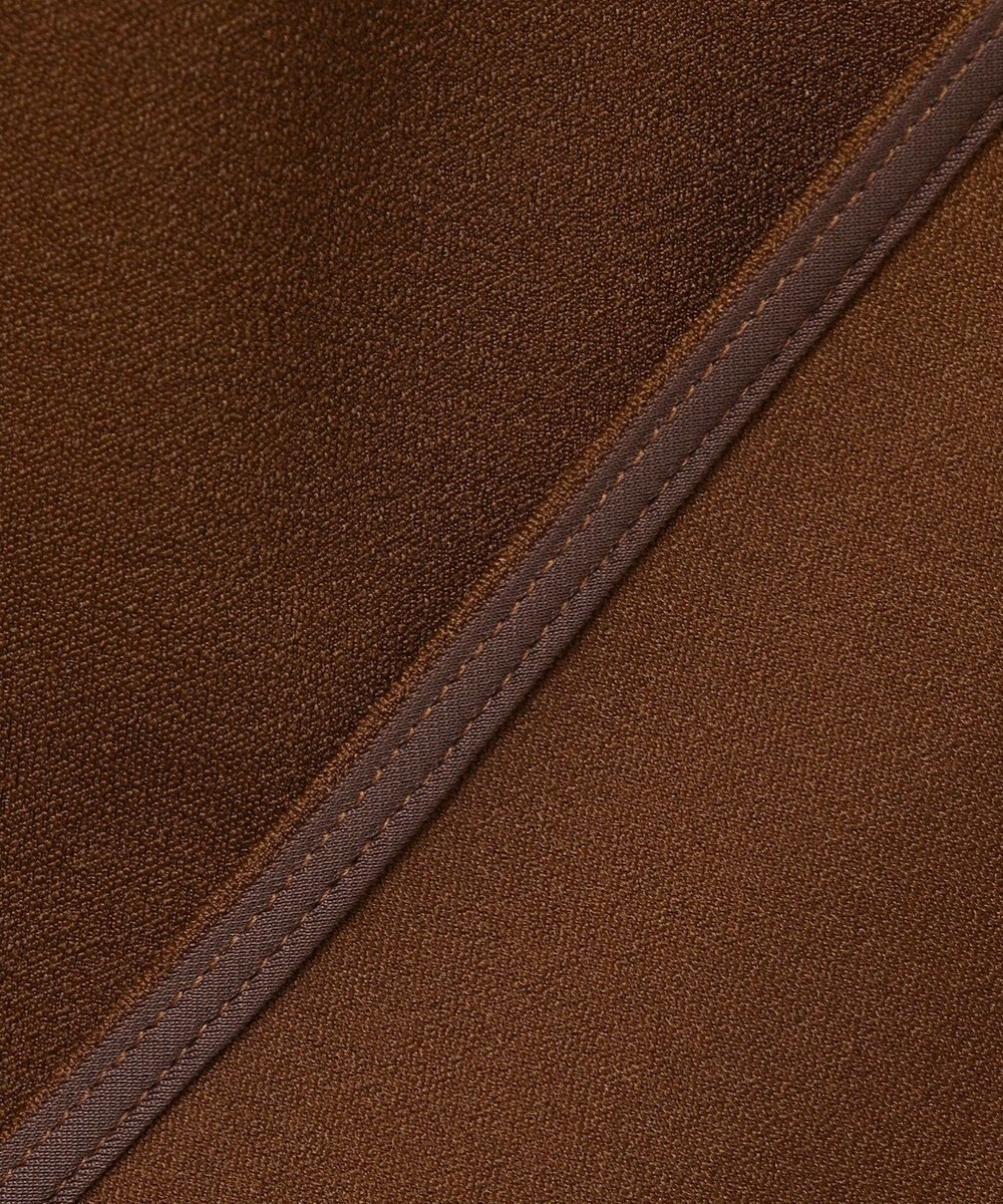 ICB 【洗える】マラボーテジョーゼット ボウタイデザインカットソー 