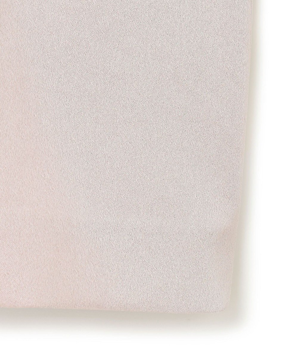 ICB 【洗える】 サテンクレープ Tブラウス 