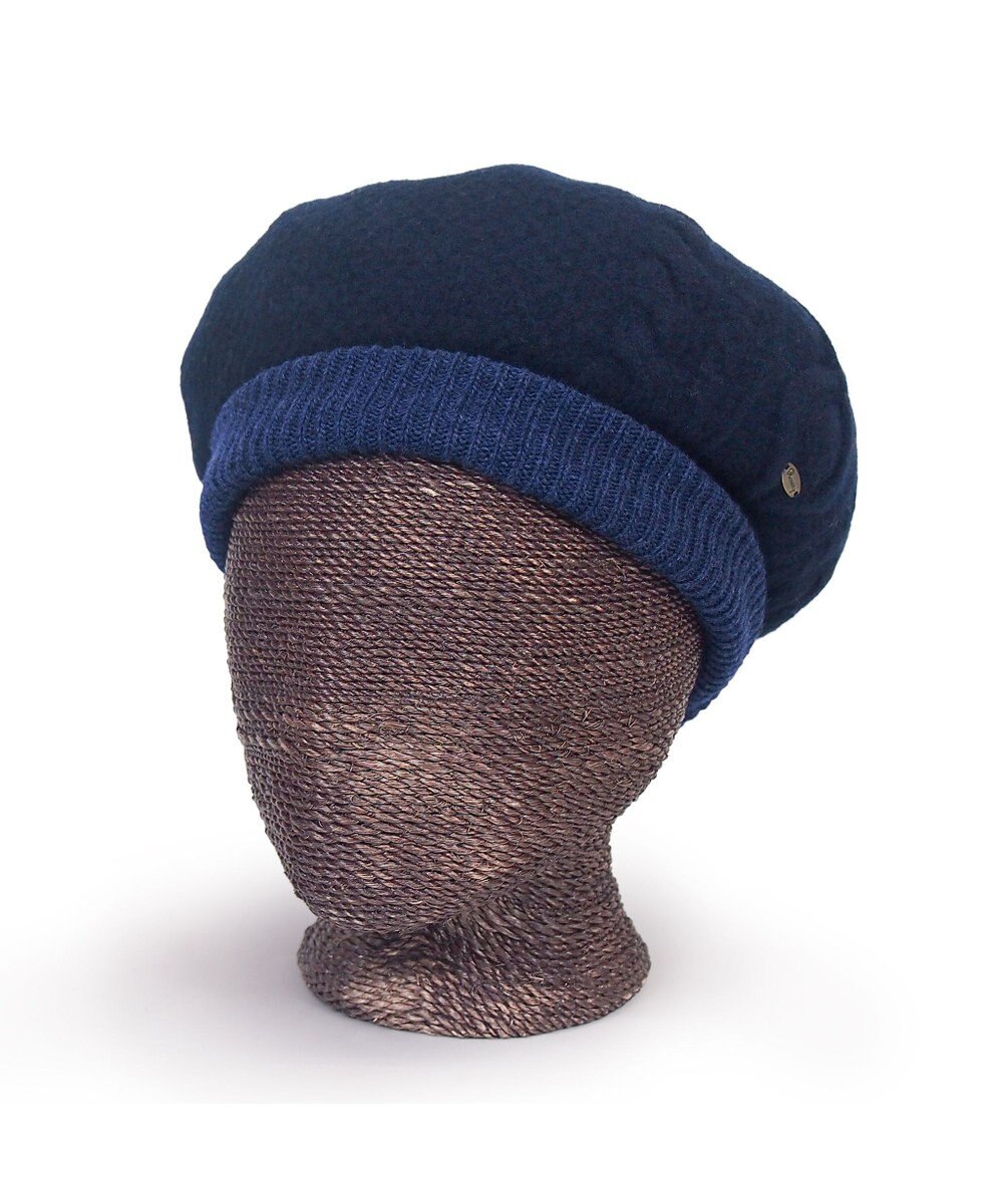 ATRENA 【日本製】Cableberet　ケーブル編みベレー帽 