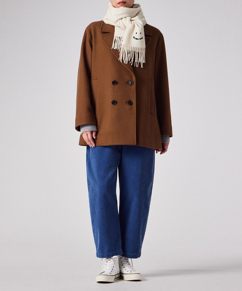 Paul Smith PS Happy エンブロイダリー マフラー 