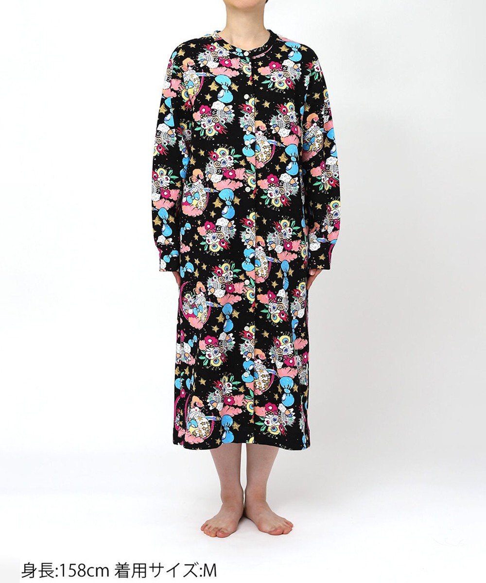 tsumori chisato SLEEP ツモリチサト ネグリジェ 綿100%(本体) あったか 長袖 ルームウェア レディース UNW407 /ワコール 