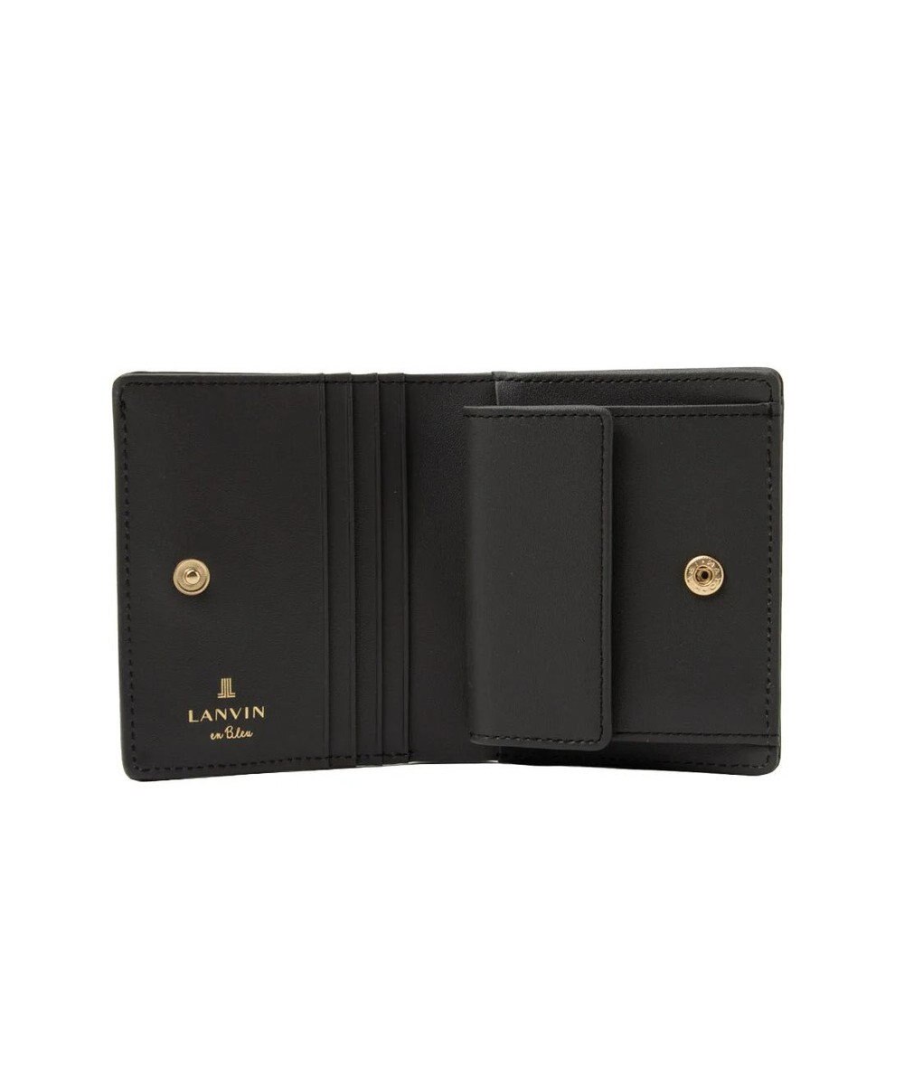 LANVIN en Bleu リュクサンブール 二つ折りコンパクト財布 