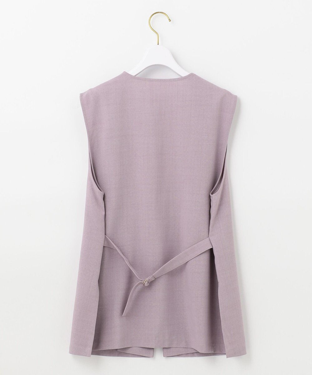 ANY SIS 【セットアップ対応】リネンライク ジレ 