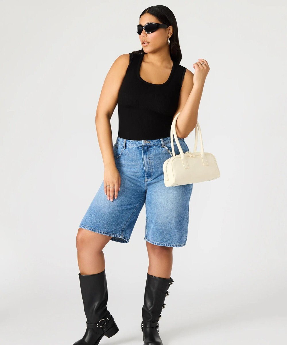 STEVE MADDEN BANISE スクエアフォルムバッグ 