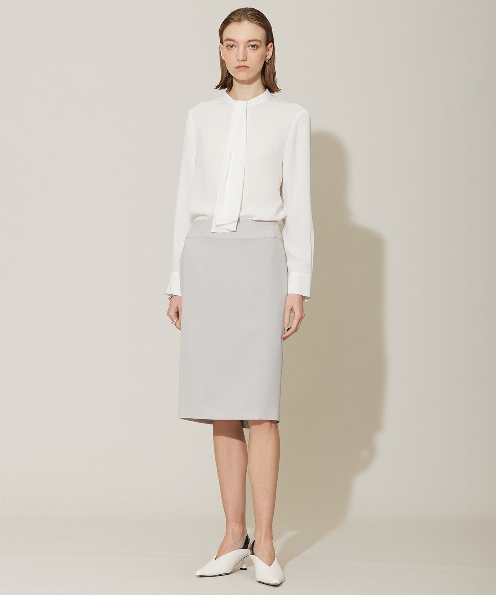 ICB 【接触冷感・防シワ・速乾・洗える】レーヨンライクトロ タイトスカート 