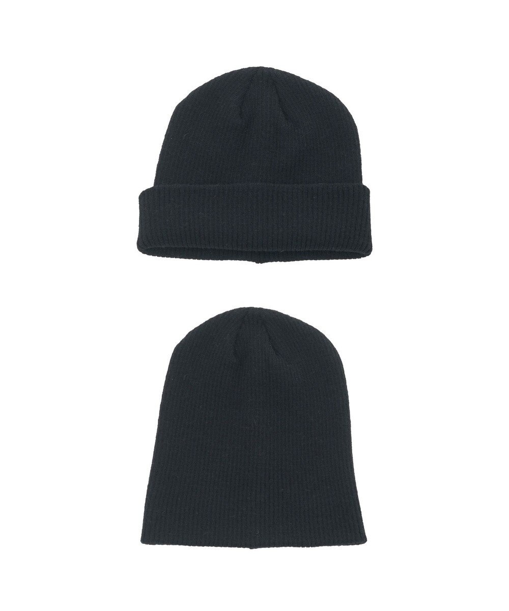 MOONBAT 【洗える】伸縮性に優れたストレスフリー ニット帽 ゆったり 