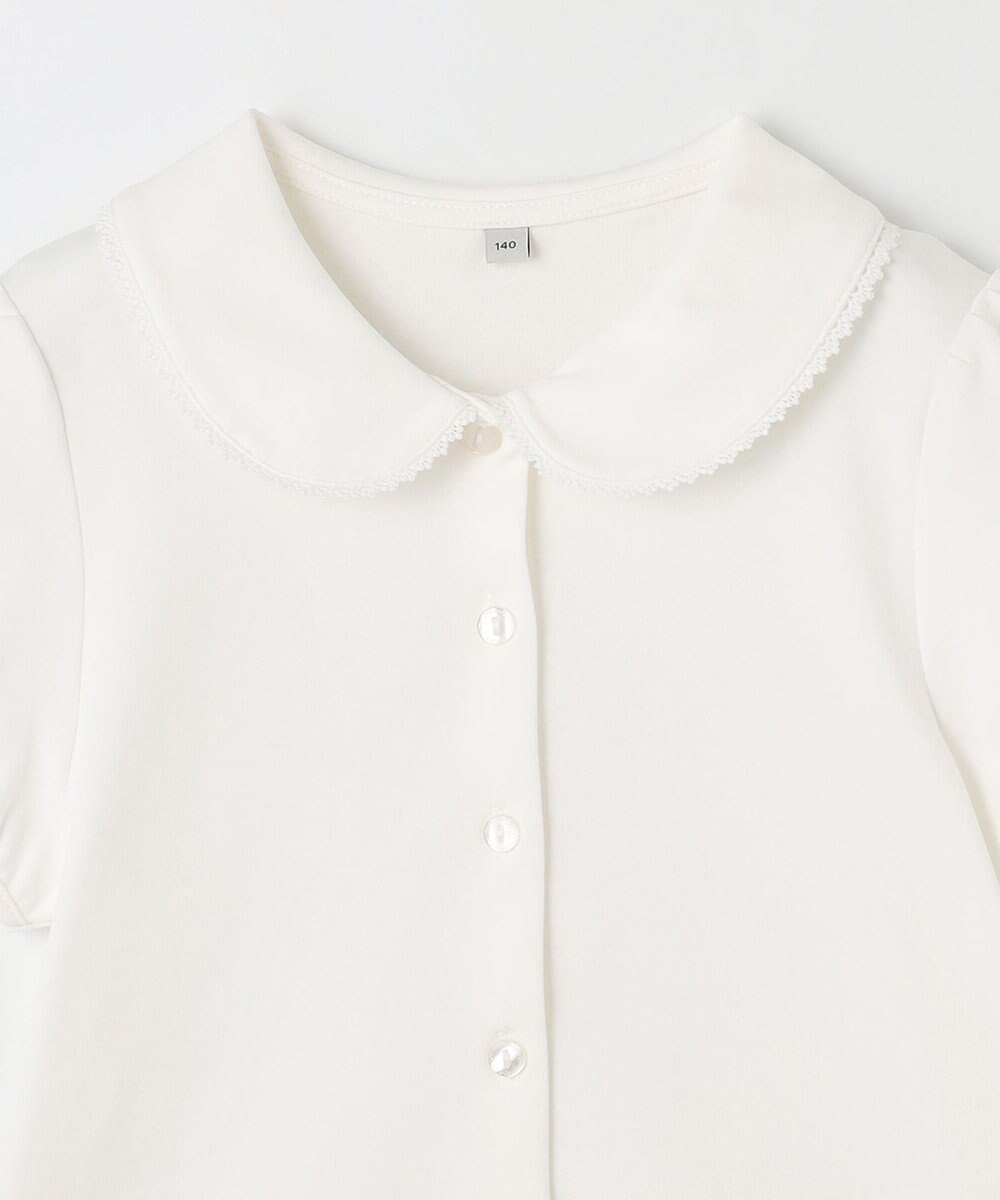 ANY KIDS 丸襟付き 半袖 ブラウス 