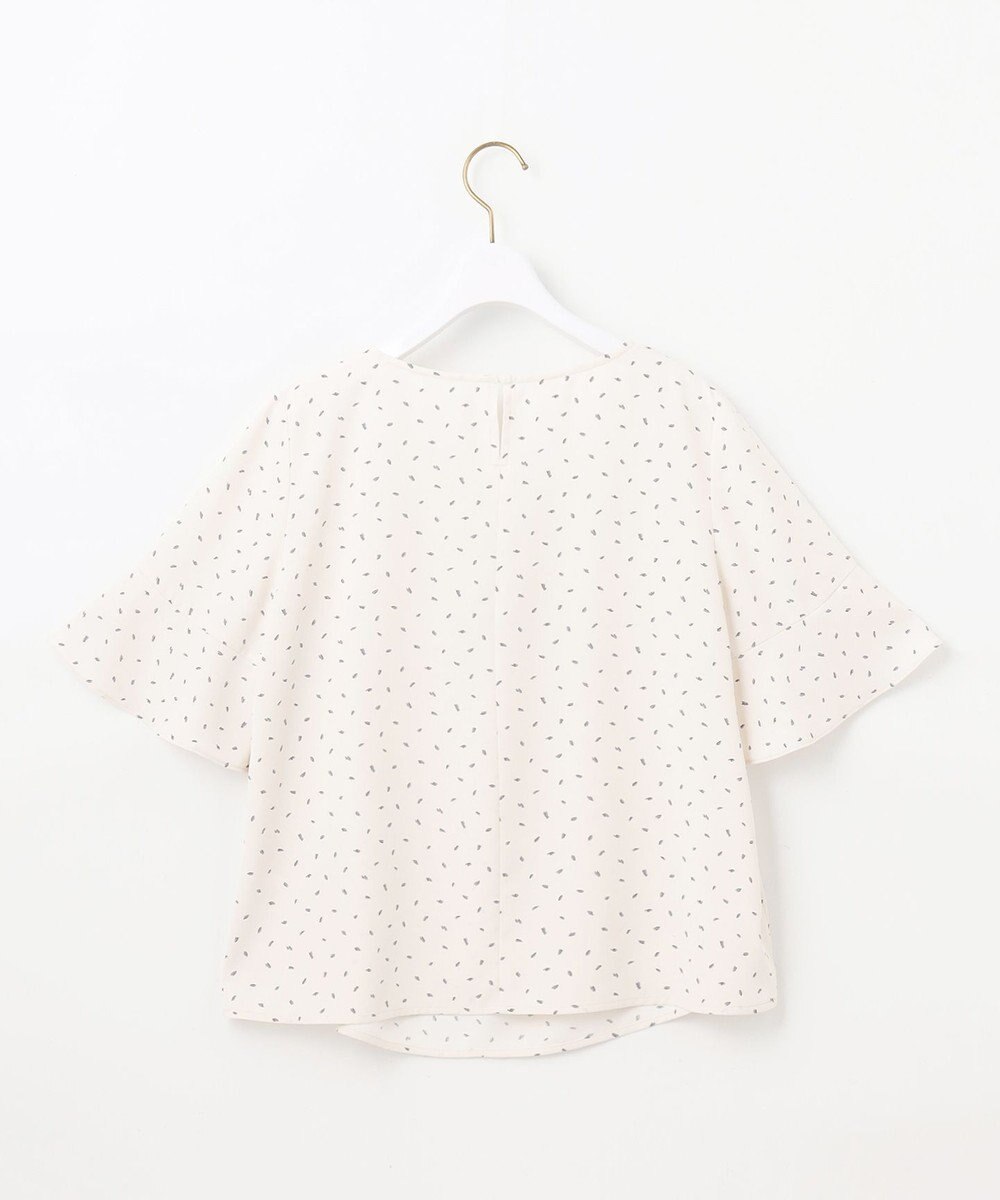 ANY SIS L 【洗える】ラッフルフレアビジュー ブラウス 