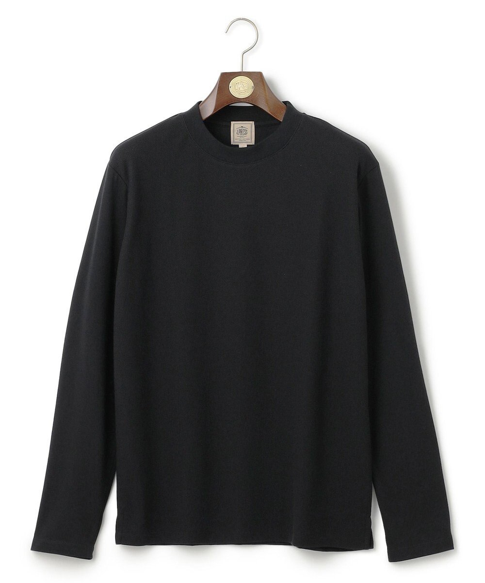 J.PRESS MEN オンでもオフでも品よく快適に【UVカット / 接触冷感 / 吸水速乾】【J.PRESS PREMIUM JERSEY】無地 ロングスリーブTシャツ 