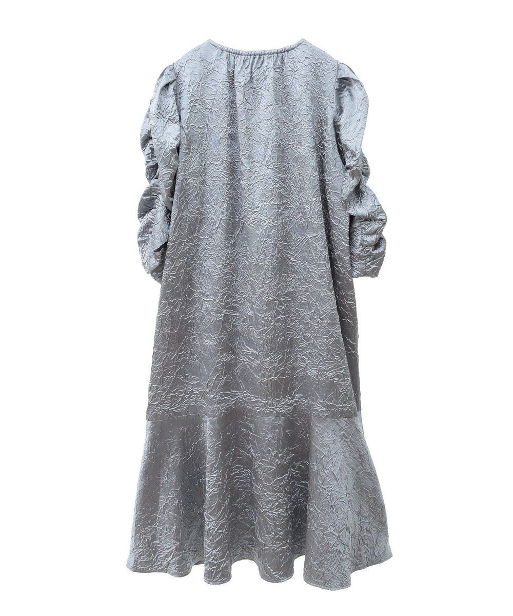 Green Parks ■ＥＳＣＡＲ　エンボスギャザースリーブワンピース 