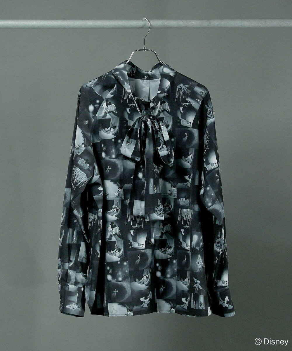 Green Parks ＦＡＮＴＡＳＩＡ／総柄ボウタイブラウス 