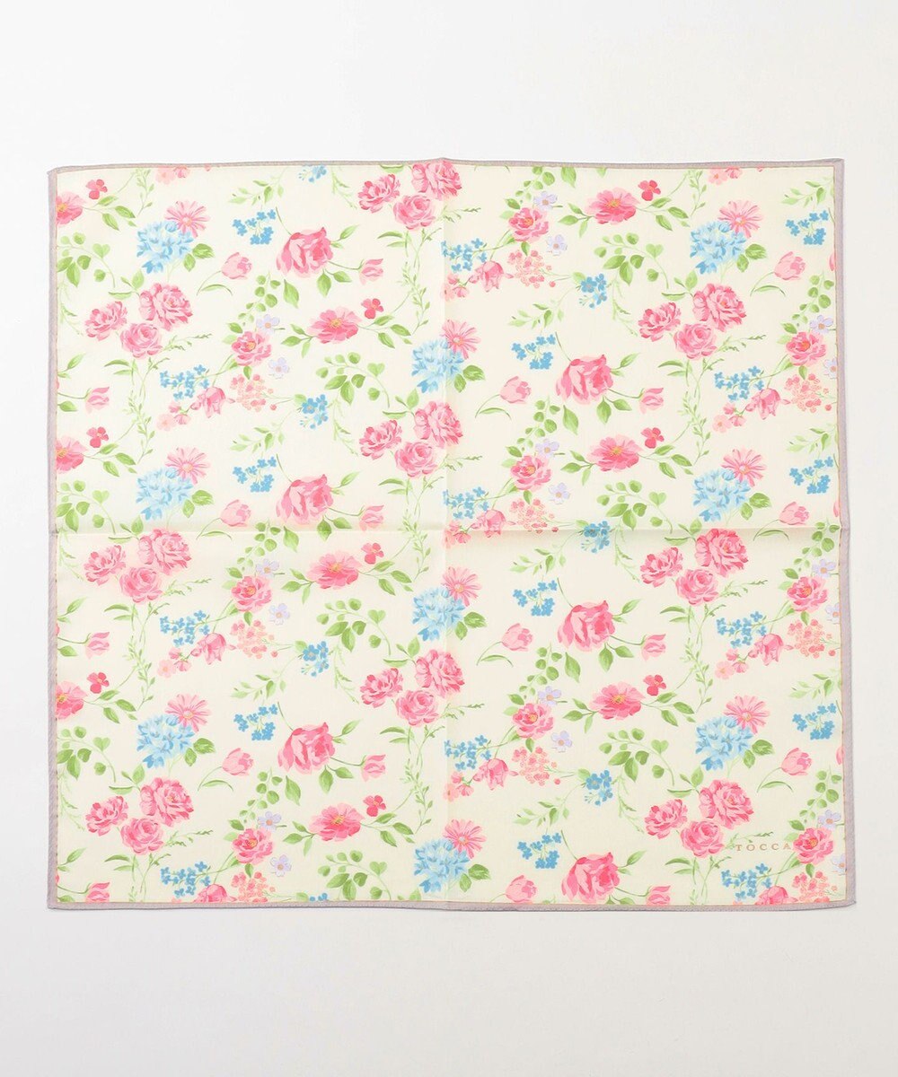 TOCCA BRIGHT FLOWERS HANDKERCHIEF ハンカチ 