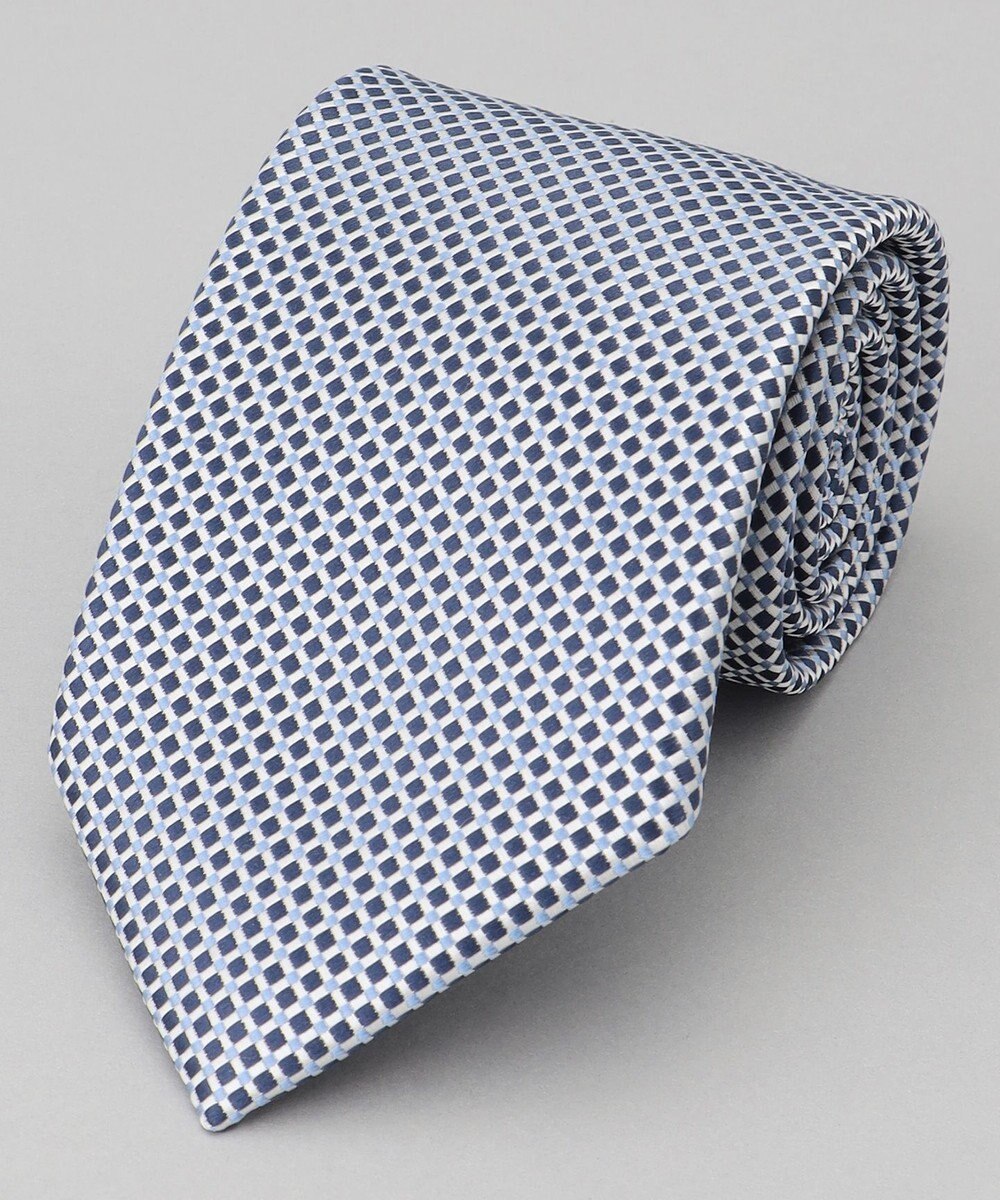 GOTAIRIKU 【日本製】シルク ネクタイ_格子柄 