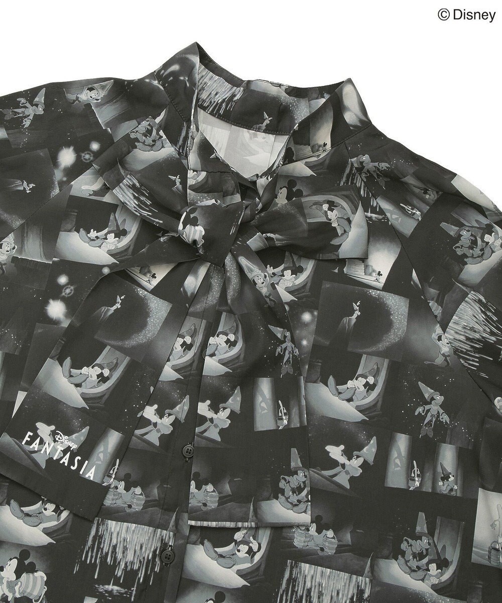 Green Parks ＦＡＮＴＡＳＩＡ／総柄ボウタイブラウス 