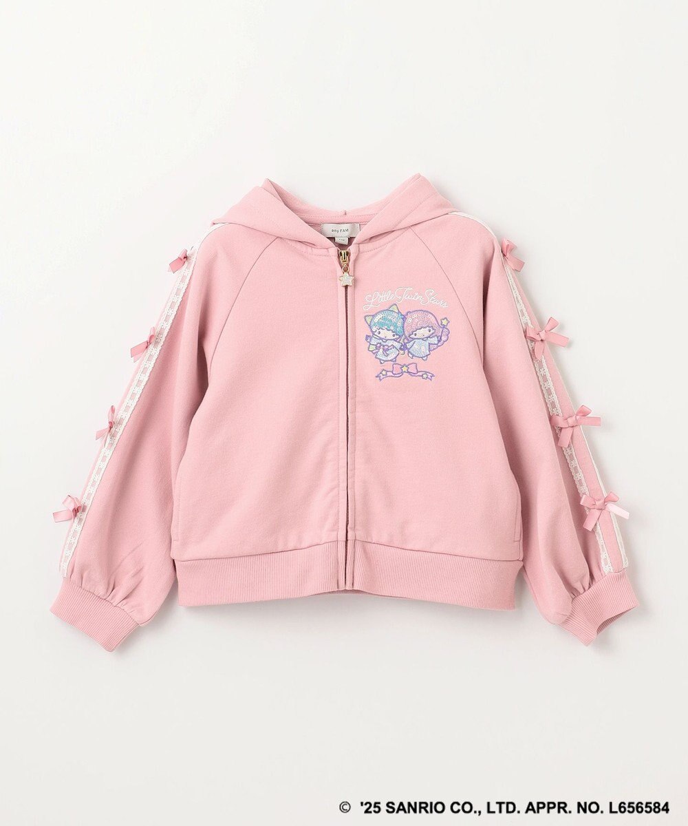 ANY KIDS 【any FAM× リトルツインスターズ 】キキ＆ララ 刺繍パーカー 