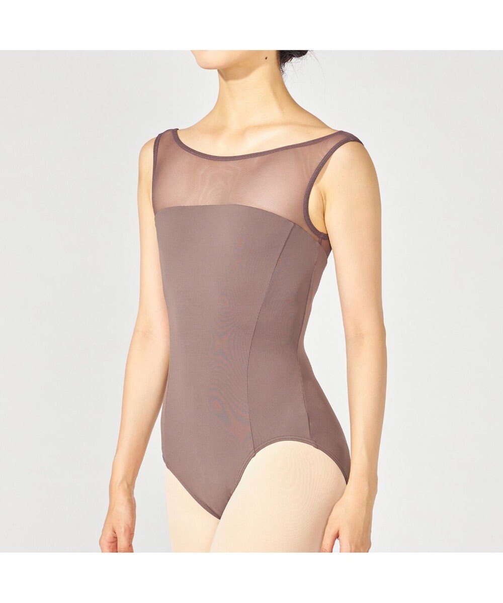 Chacott ノースリーブレオタード 